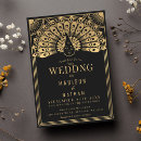 Buscar peacock invitaciones Oro