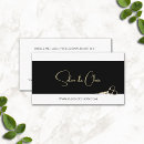 Buscar hairstylist tarjetas de visita Negro
