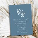 Buscar engagement invitaciones Monograma