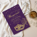 Buscar masquerade invitaciones Máscara de mascarada
