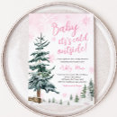 Buscar winter wonderland invitaciones Rosa