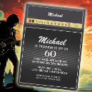 Buscar guitarra invitaciones Metalizado