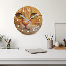 Buscar perro relojes de pared Gato