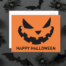 Buscar naranjas sonrientes postales Feliz halloween
