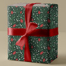 Buscar navidad papel de regalo rojo y verde
