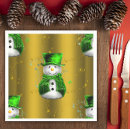 Buscar muñecos de nieve servilletas Invitados