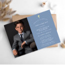 Buscar primera comunión moderna invitaciones Minimalista