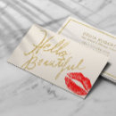 Buscar labios tarjetas de visita Artista de maquillaje
