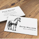 Buscar equine tarjetas de visita Veterinario de caballo