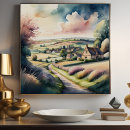 Buscar paisajes ingleses posters Acuarela