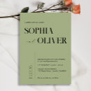 Buscar verde musgo invitaciones Mínimo