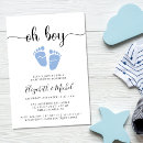 Buscar pies invitaciones Oh niño