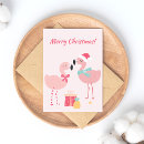 Buscar flamenco de navidad postales Rosa