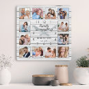 Buscar madera gris relojes de pared Familia