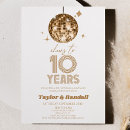 Buscar 10 boda aniversario invitaciones Parejas