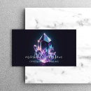 Buscar crystal tarjetas de visita Amatista