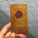 Buscar vintage rojo tarjetas de visita Profesional
