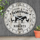 Buscar gallo y gallina relojes de pared Para ellos