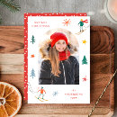 Buscar esquiadores tarjetas Navidades