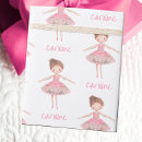 Buscar bailarines ballet de papel de regalo Chica