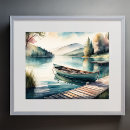 Buscar bote de remos posters Muelle
