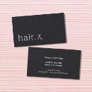 Buscar hairstylist tarjetas de visita Moderno