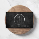 Buscar knife tarjetas de visita Restaurante