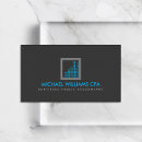 Buscar logotipo financiero tarjetas de visita Contabilidad