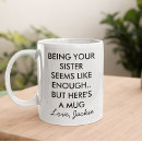 Buscar para el hermano tazas Hermana