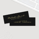 Buscar mini tarjetas de visita Artista de maquillaje