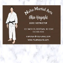 Buscar judo tarjetas de visita Instructor