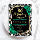 Buscar damasco negro invitaciones Floral
