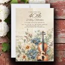 Buscar violines invitaciones Elegante