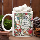 Buscar perdiz en un peral tazas Doce días de navidad