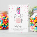 Buscar bubblegum invitaciones Chicle