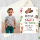 Buscar cowboy invitaciones Chico