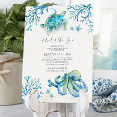 Buscar pulpo lindo invitaciones Debajo del mar