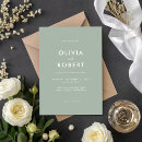 Buscar verde blanco negro invitaciones Tradicional