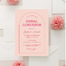 Buscar color salmón invitaciones Ducha de novia