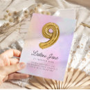 Buscar 9 años invitaciones Para ella