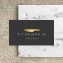 Buscar cocinero tarjetas de visita restaurante