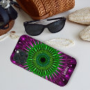 Buscar mandala púrpura iphone fundas Monograma
