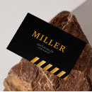 Buscar metal del oro tarjetas de visita Construcción