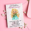 Buscar princesa rubia invitaciones Para todos