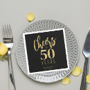 Buscar 50 años servilletas Invitados