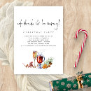 Buscar minimalista invitaciones de navidad Contemporáneo