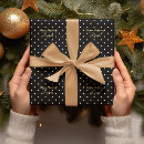 Buscar black and gold papel de regalo Elegante