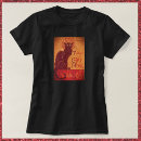 Buscar chat camisetas Gato negro