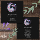 Buscar luna creciente tarjetas de visita Yoga