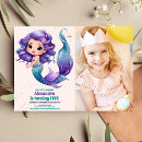Buscar sirenita invitaciones Para niños
